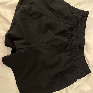Lululemon Tracker Black Shorts